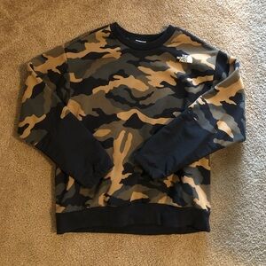 The North Face Fleece Crewneck - Camo/Black